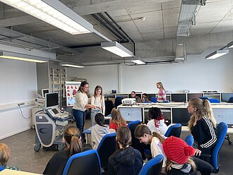 Fotoeindrücke vom Girls Day