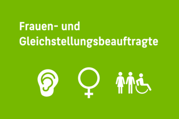 Banner zu Frauen - und Gleichstellungsbeauftragter