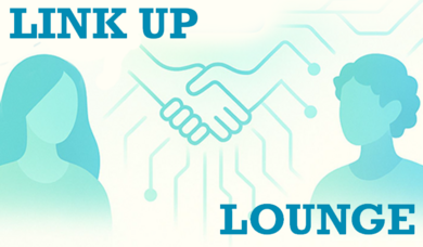 Logo der Link Up Lounge