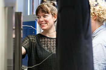 Studentin © HTW Berlin/Nina Zimmermann Studentin